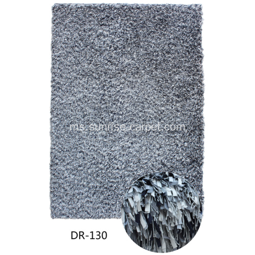 Karpet Permaidani Shaggy Strip Polyester